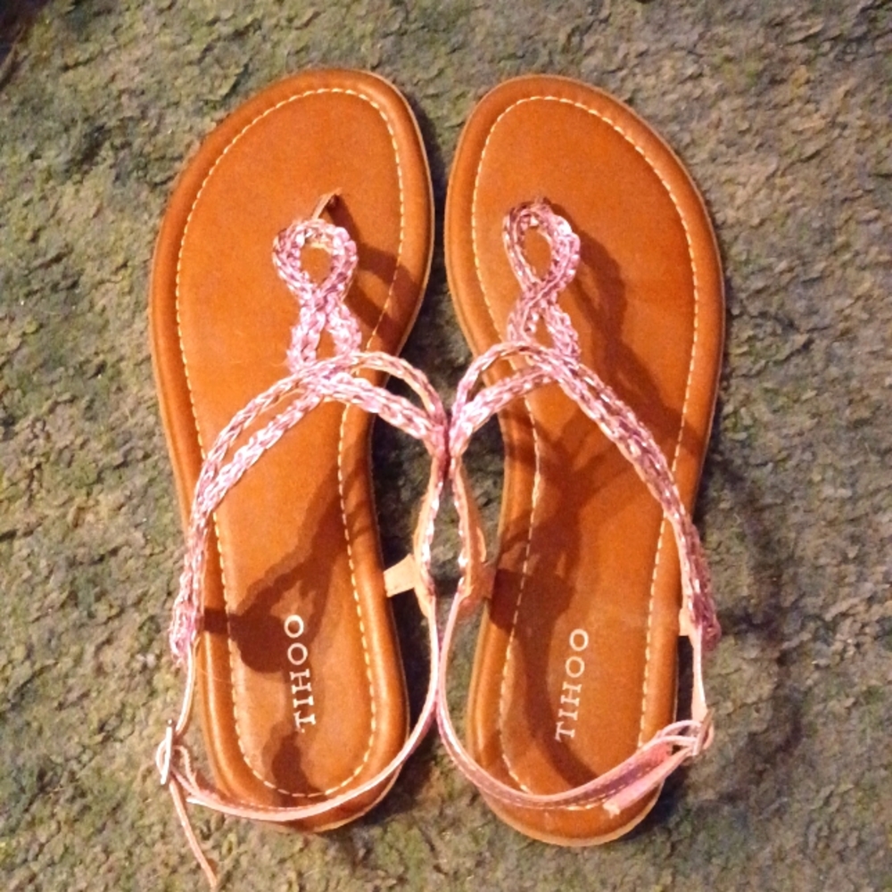 Sandals Pink Size 9